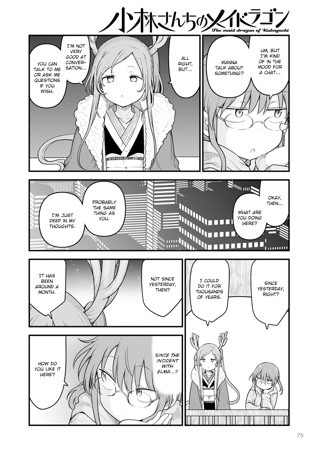 Miss Kobayashi's Dragon Maid: Ilulu Doesn't Understand Love chapter 127 page 6