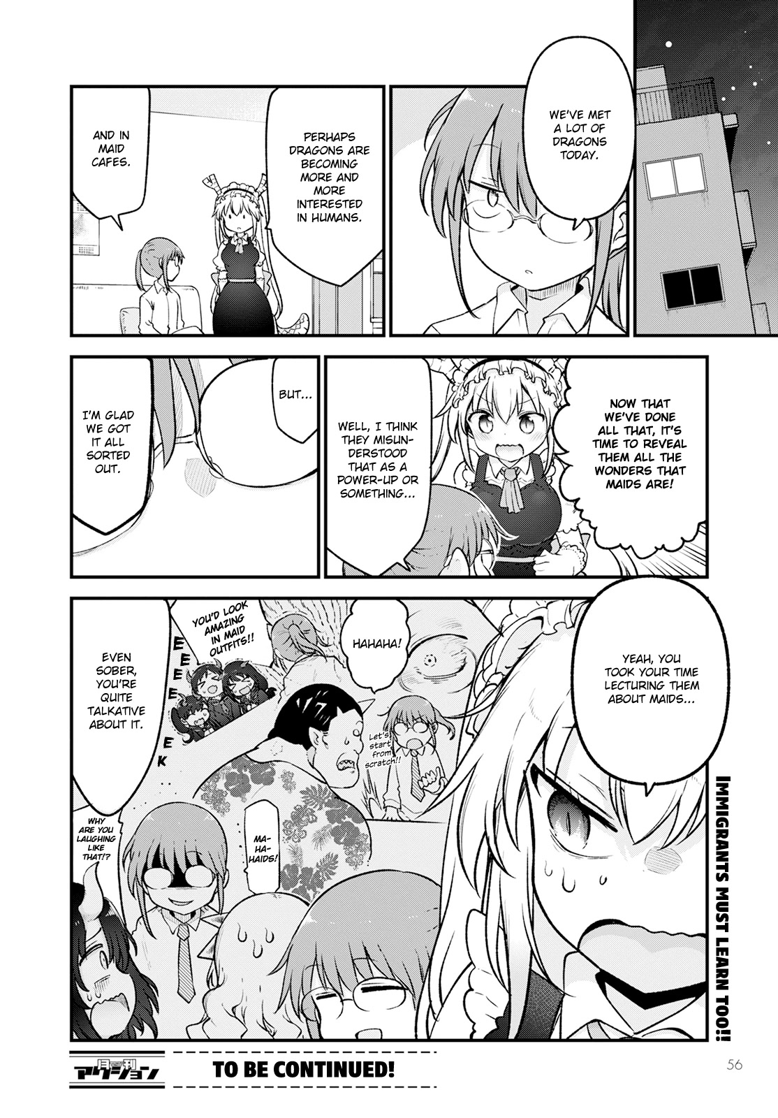 Miss Kobayashi's Dragon Maid: Ilulu Doesn't Understand Love chapter 128 page 14