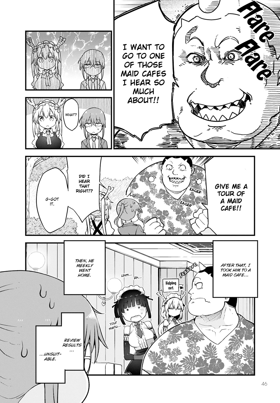 Miss Kobayashi's Dragon Maid: Ilulu Doesn't Understand Love chapter 128 page 4