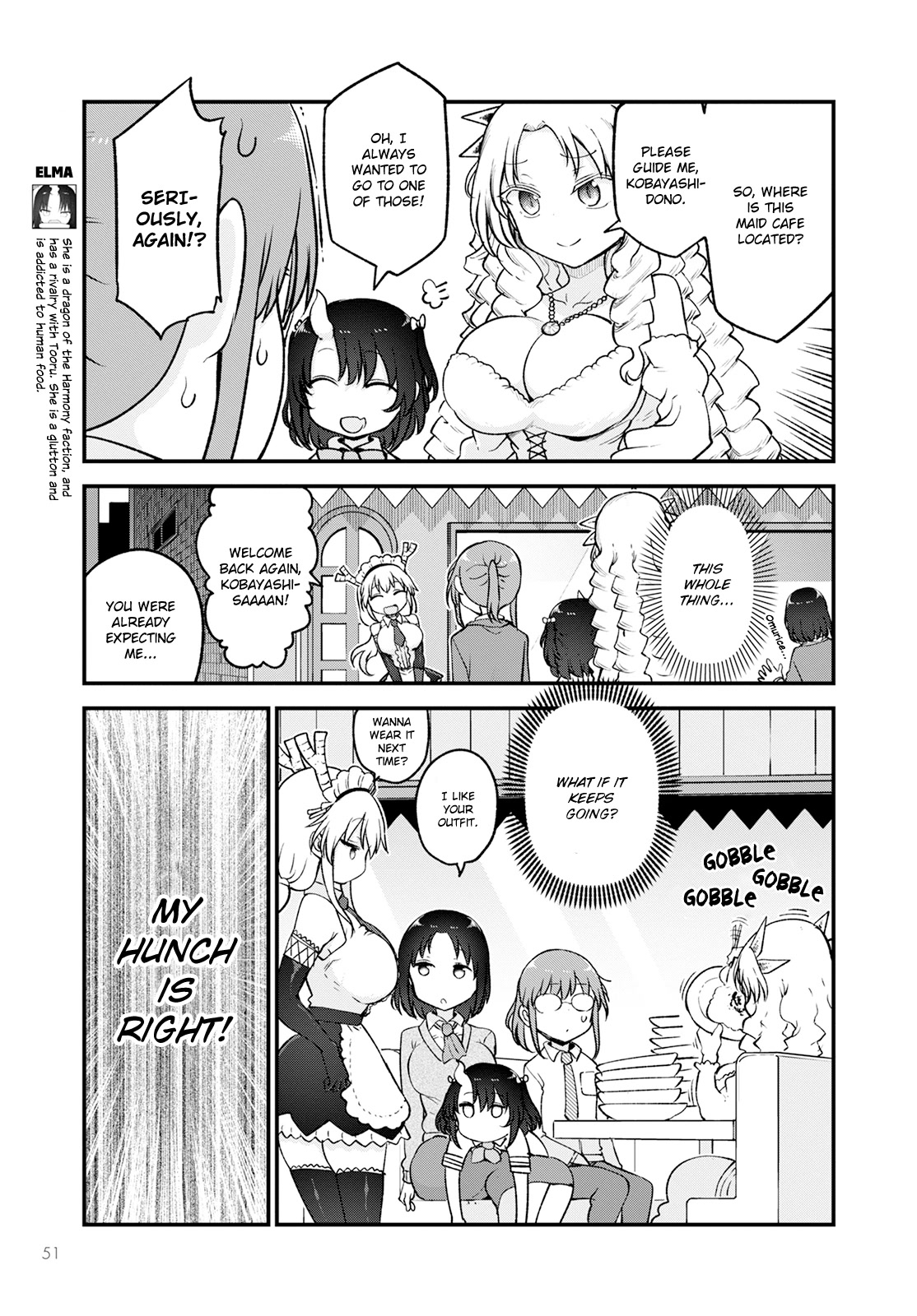 Miss Kobayashi's Dragon Maid: Ilulu Doesn't Understand Love chapter 128 page 9