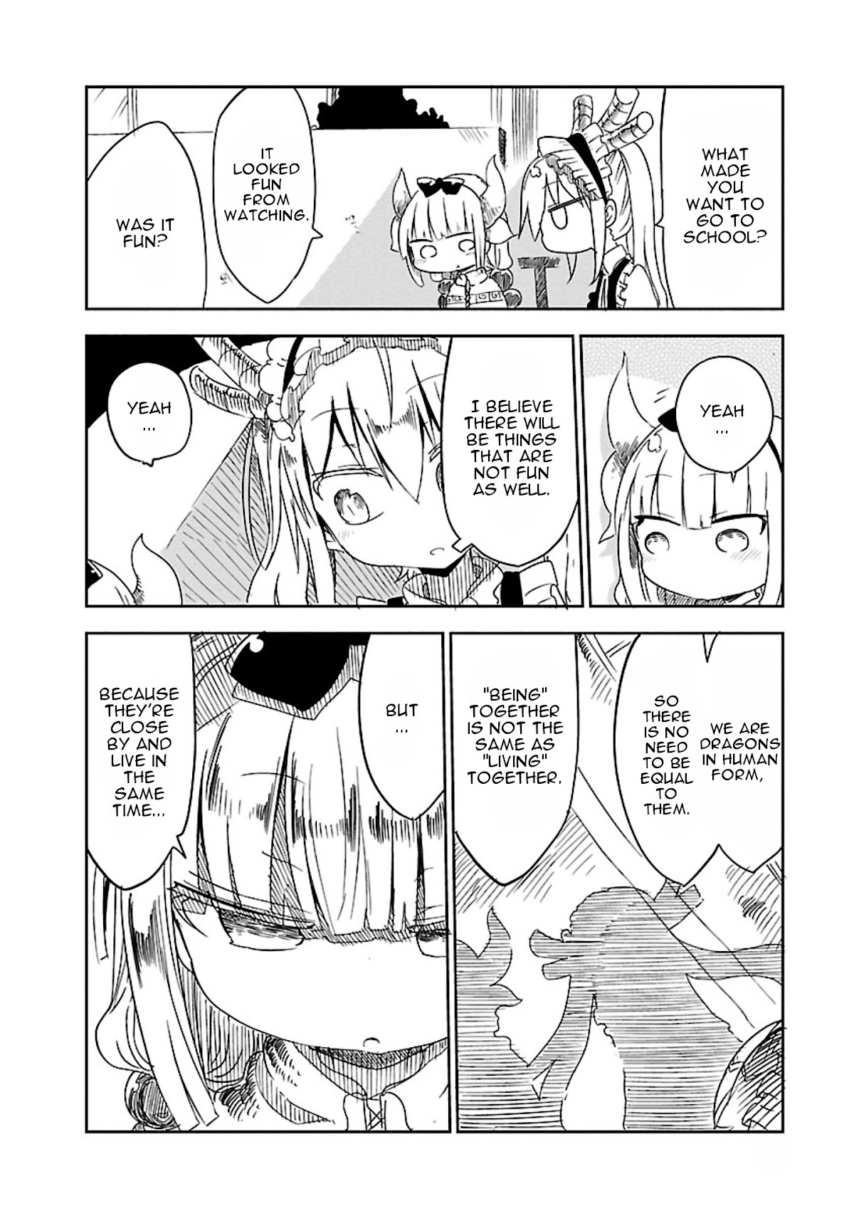 Miss Kobayashi's Dragon Maid: Ilulu Doesn't Understand Love chapter 13 page 10