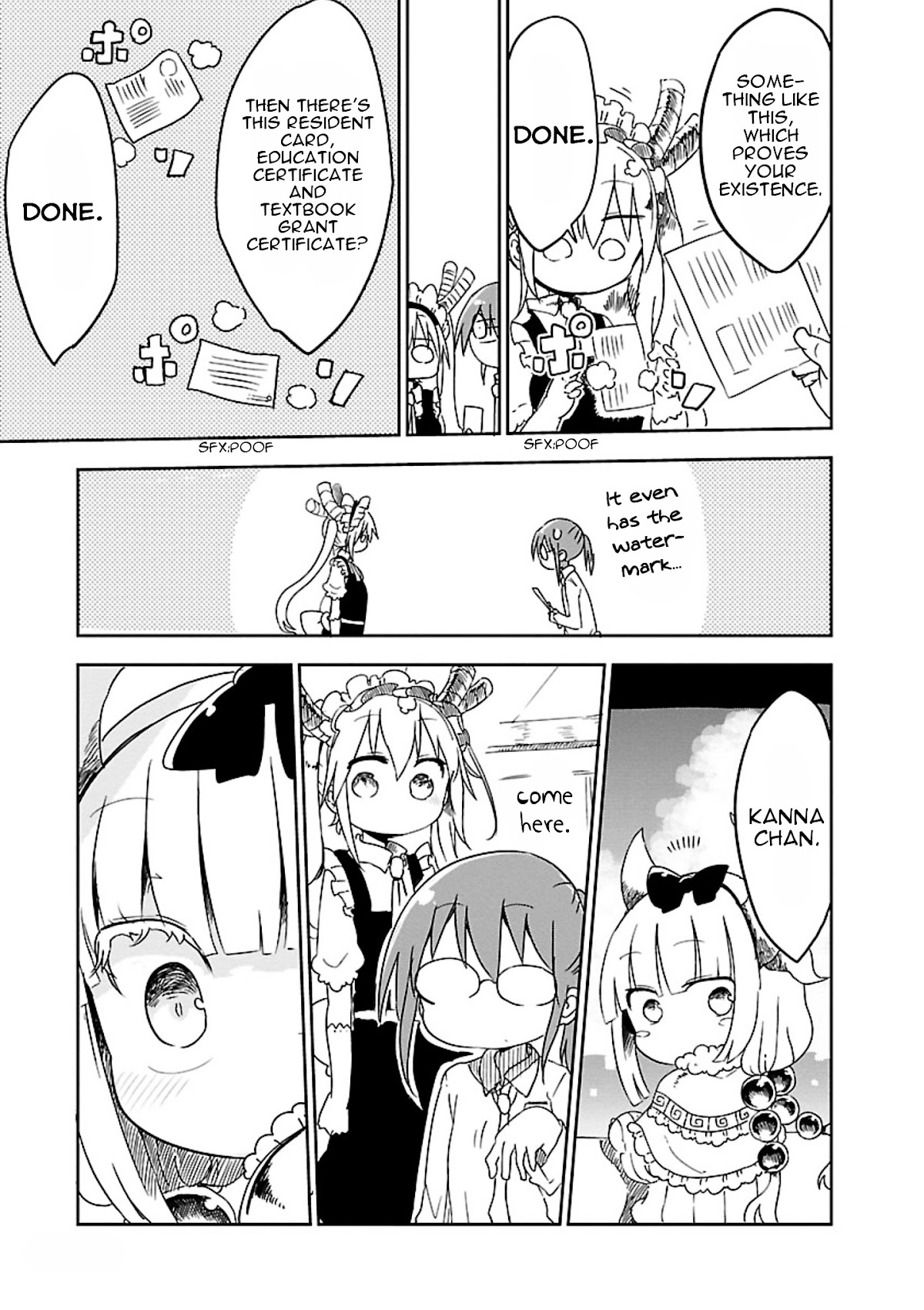 Miss Kobayashi's Dragon Maid: Ilulu Doesn't Understand Love chapter 13 page 3