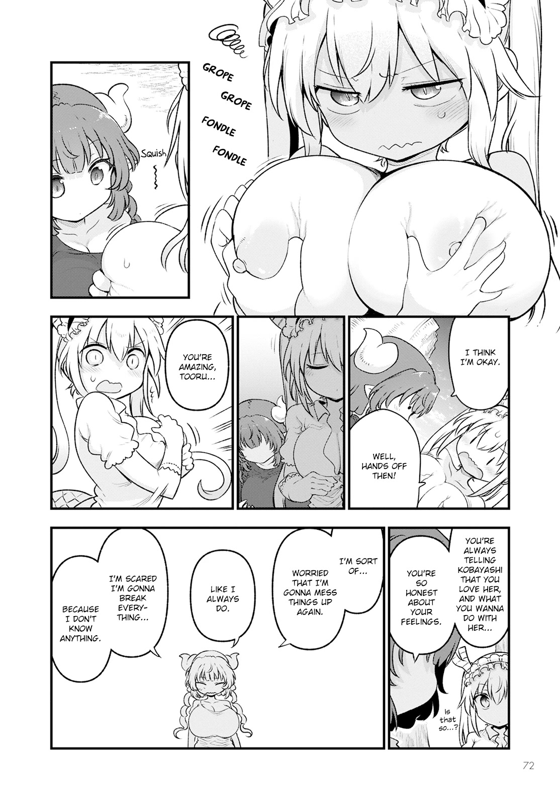 Miss Kobayashi's Dragon Maid: Ilulu Doesn't Understand Love chapter 130 page 12
