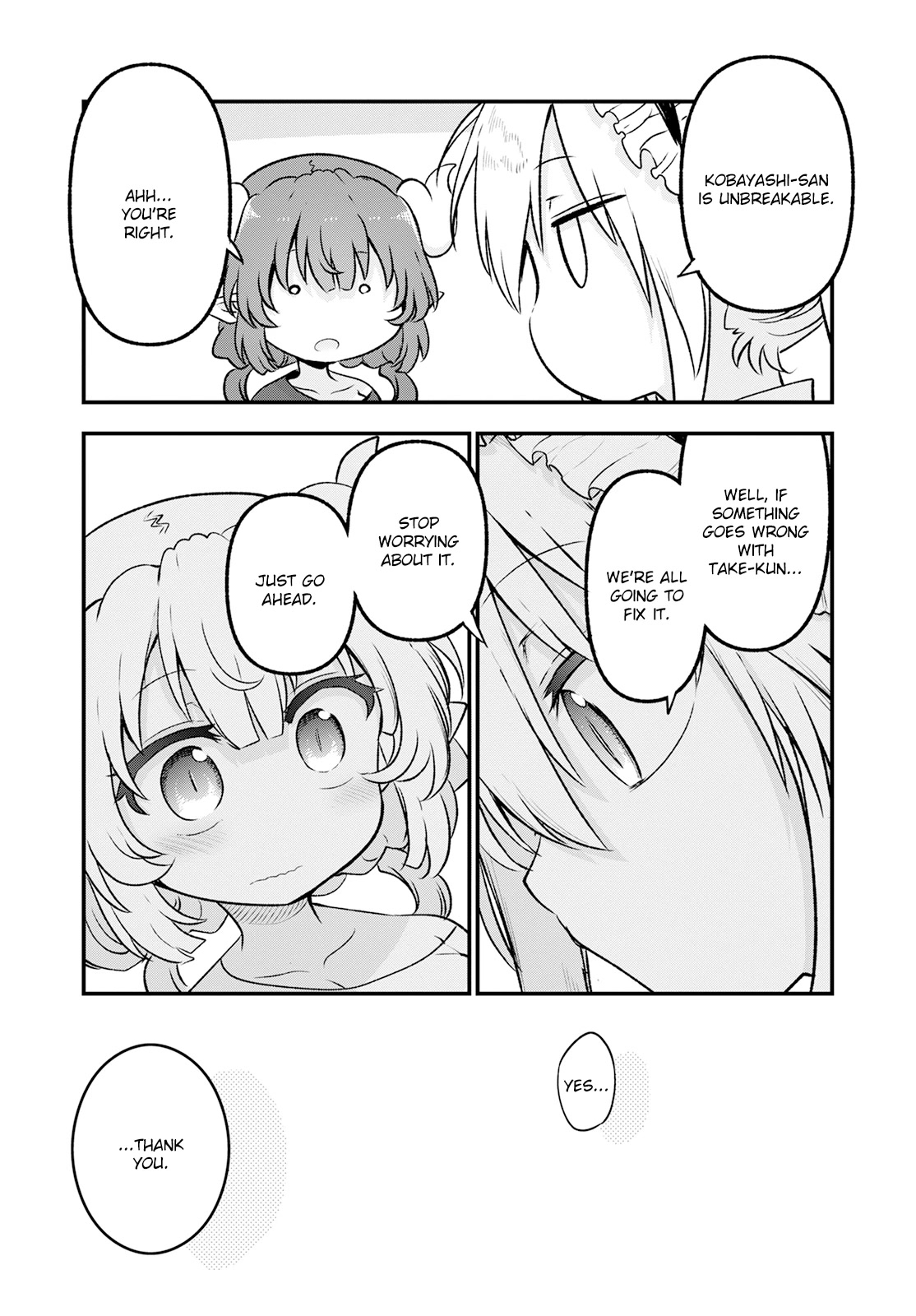 Miss Kobayashi's Dragon Maid: Ilulu Doesn't Understand Love chapter 130 page 13