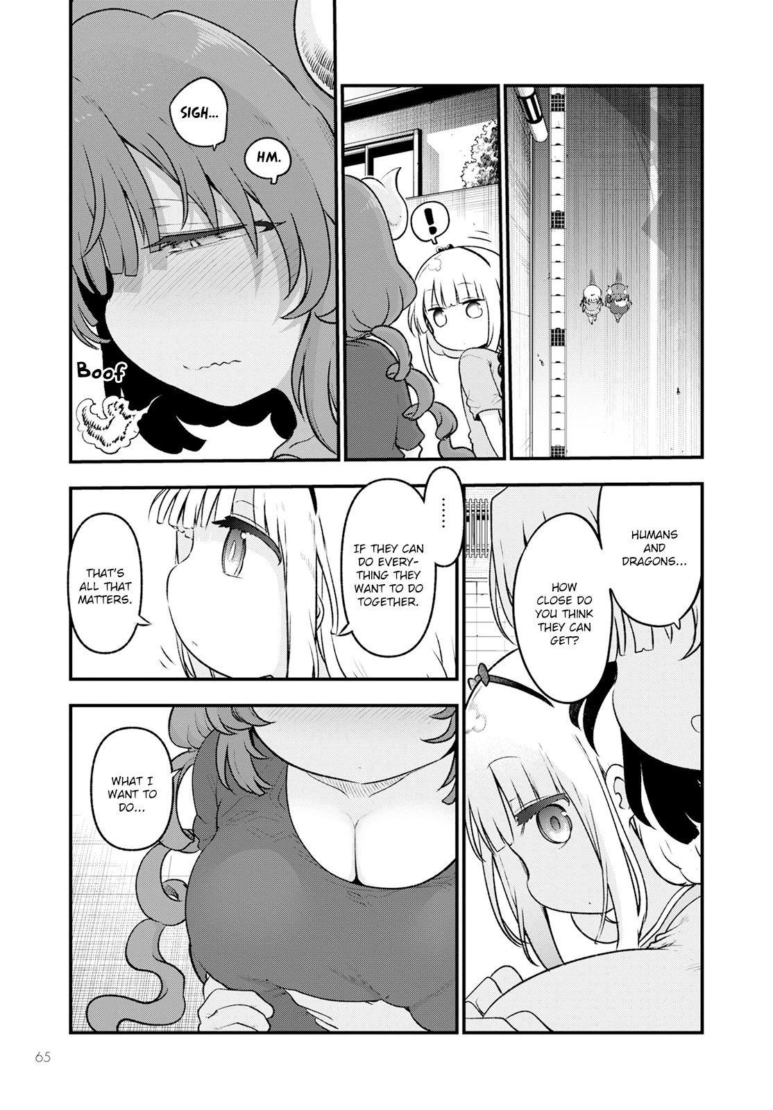 Miss Kobayashi's Dragon Maid: Ilulu Doesn't Understand Love chapter 130 page 5
