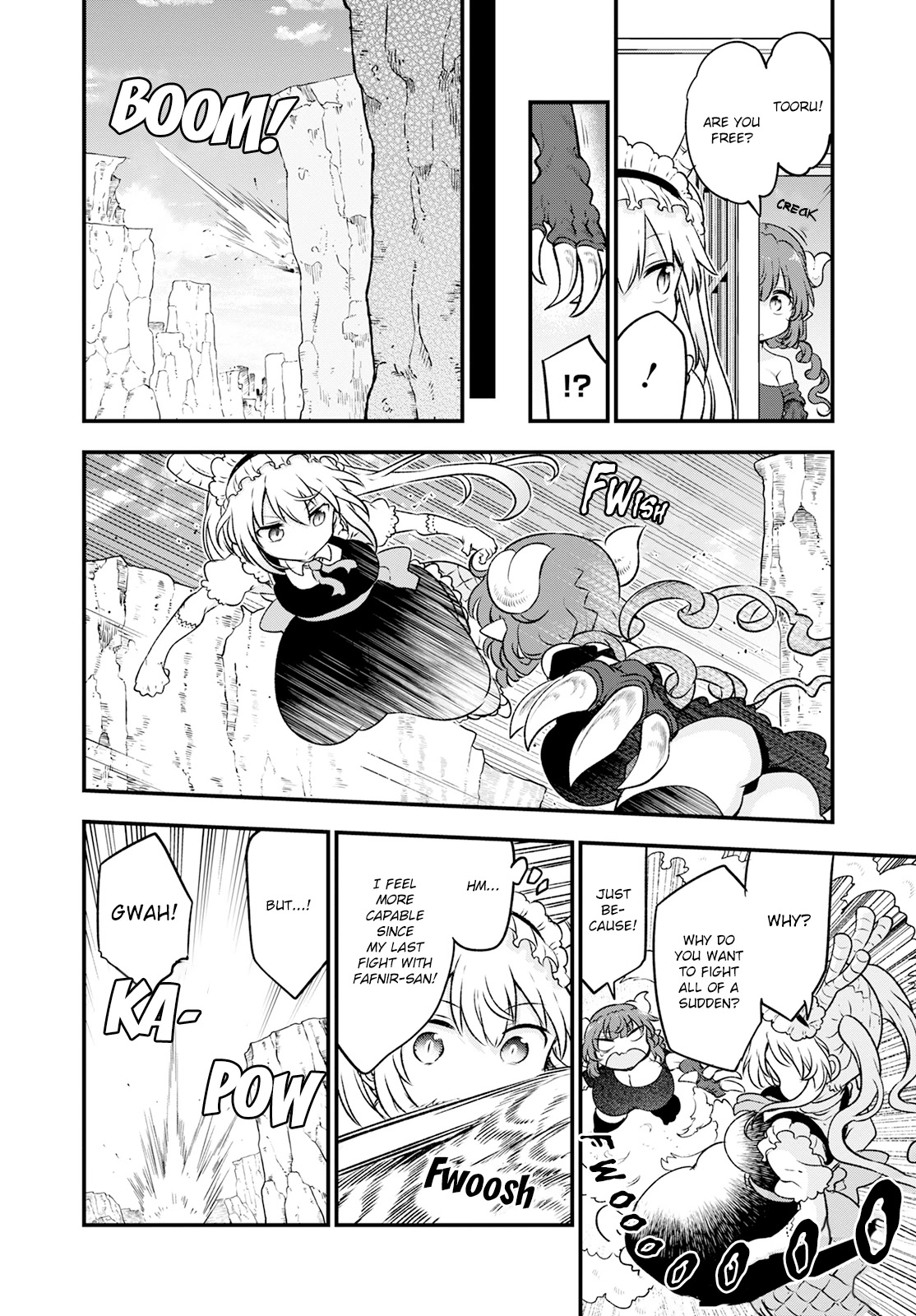Miss Kobayashi's Dragon Maid: Ilulu Doesn't Understand Love chapter 130 page 8
