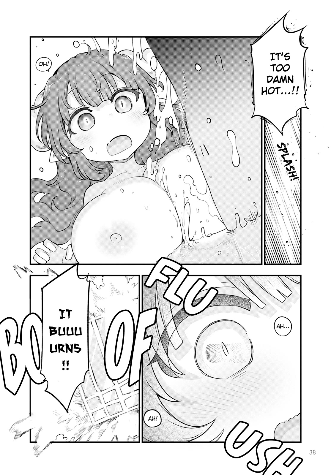 Miss Kobayashi's Dragon Maid: Ilulu Doesn't Understand Love chapter 131 page 14