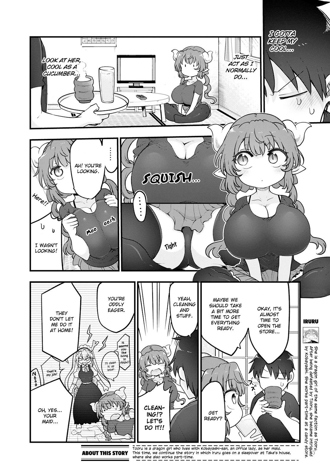 Miss Kobayashi's Dragon Maid: Ilulu Doesn't Understand Love chapter 131 page 2