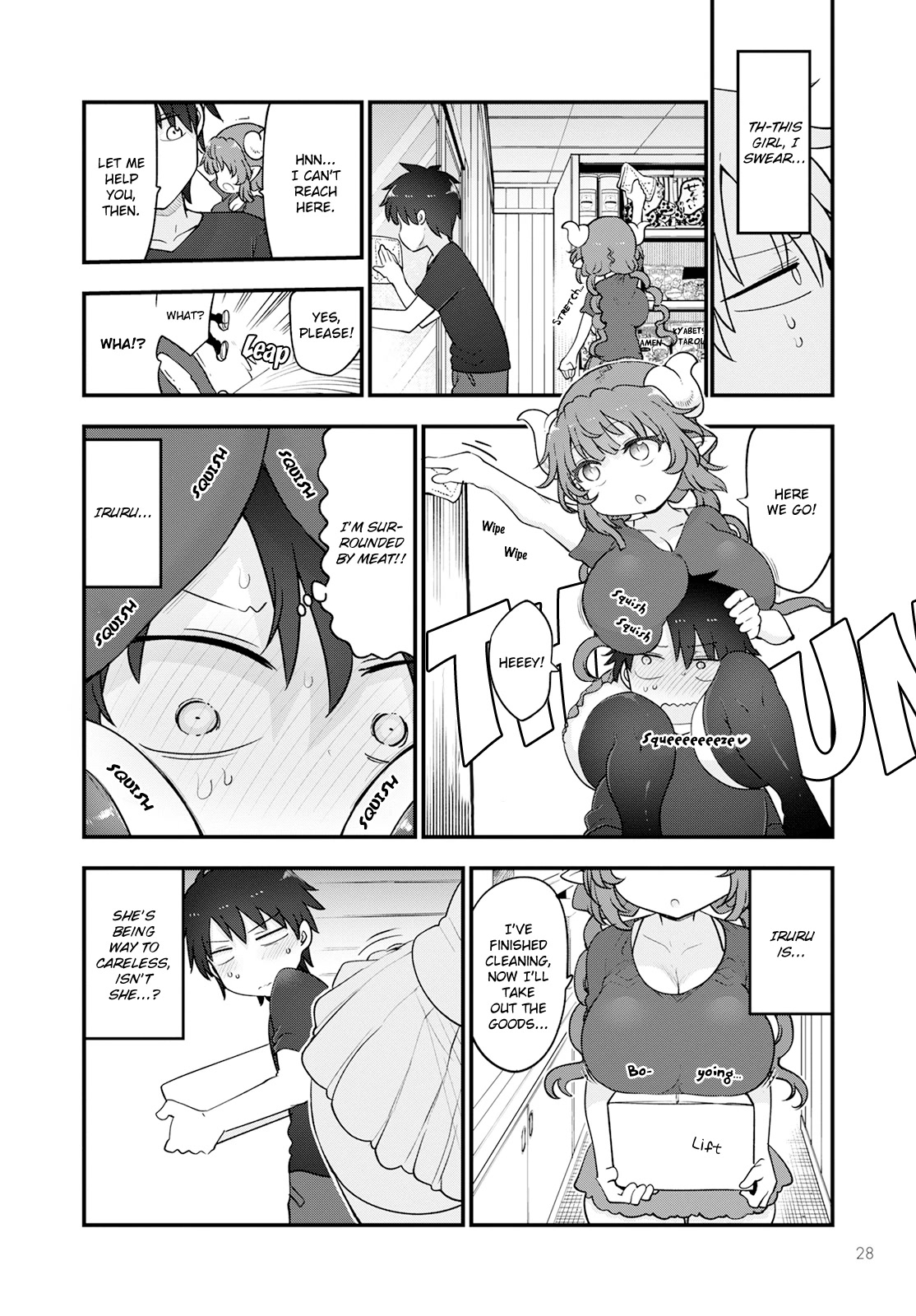 Miss Kobayashi's Dragon Maid: Ilulu Doesn't Understand Love chapter 131 page 4
