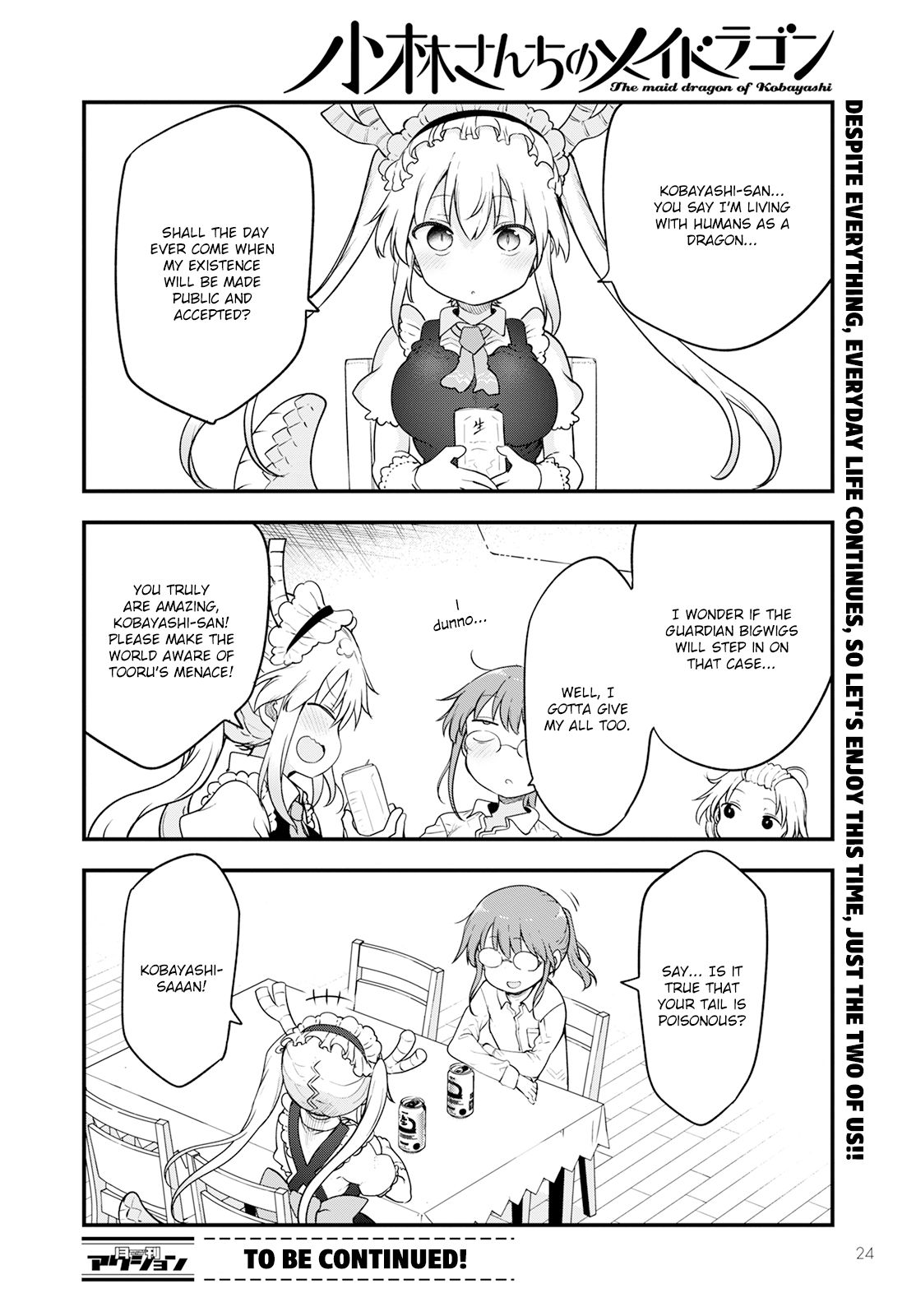 Miss Kobayashi's Dragon Maid: Ilulu Doesn't Understand Love chapter 132 page 14