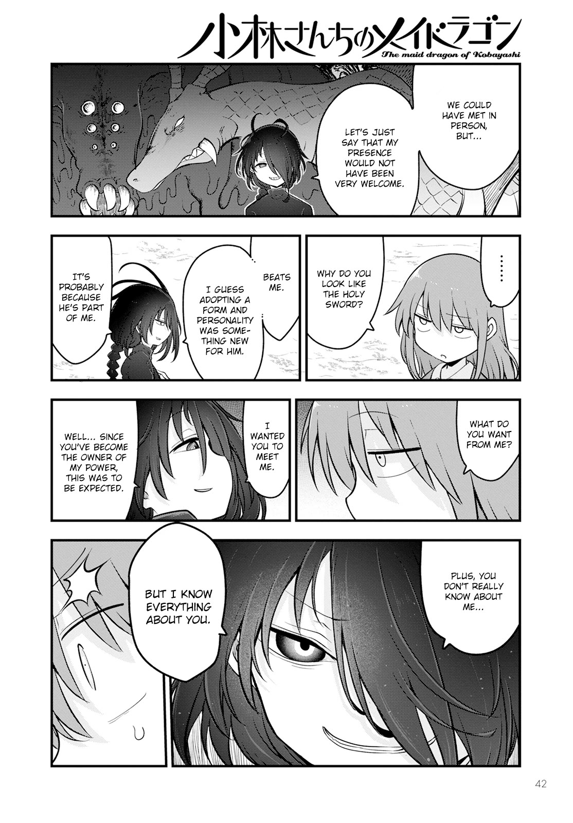 Miss Kobayashi's Dragon Maid: Ilulu Doesn't Understand Love chapter 135 page 6