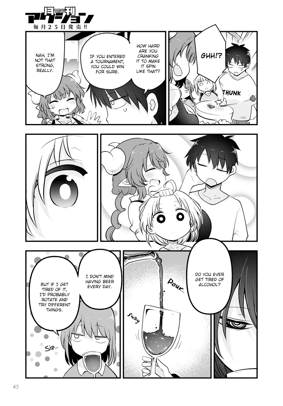 Miss Kobayashi's Dragon Maid: Ilulu Doesn't Understand Love chapter 135 page 9