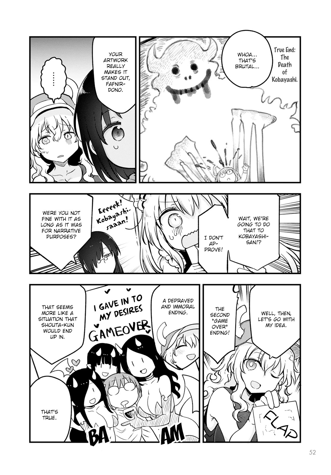 Miss Kobayashi's Dragon Maid: Ilulu Doesn't Understand Love chapter 136 page 10