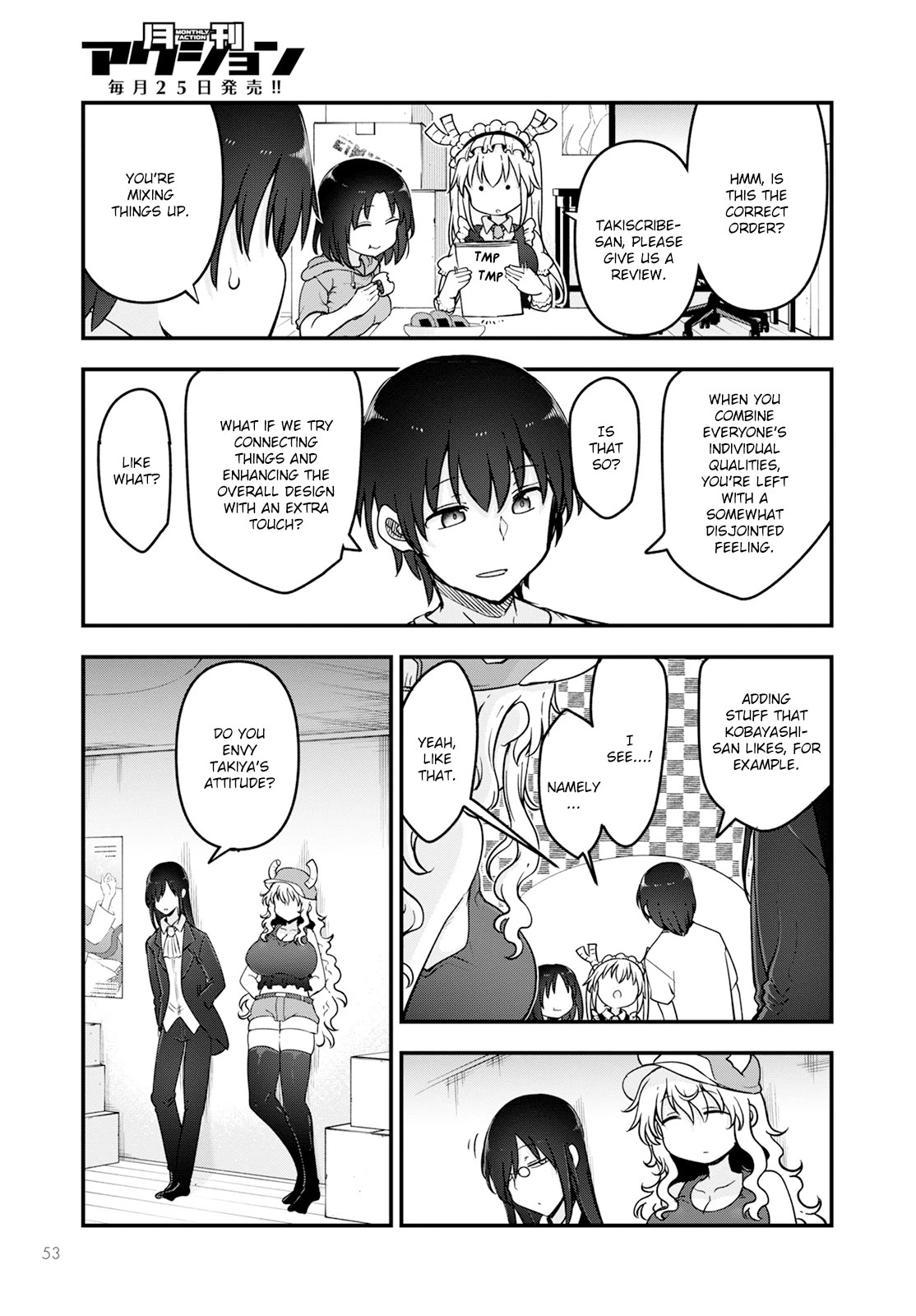Miss Kobayashi's Dragon Maid: Ilulu Doesn't Understand Love chapter 136 page 11