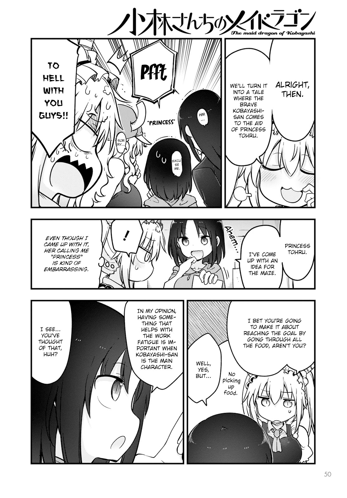 Miss Kobayashi's Dragon Maid: Ilulu Doesn't Understand Love chapter 136 page 8