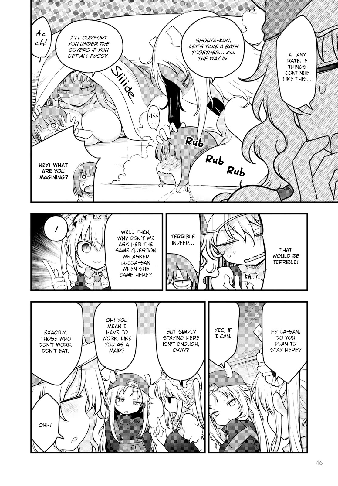 Miss Kobayashi's Dragon Maid: Ilulu Doesn't Understand Love chapter 137 page 10