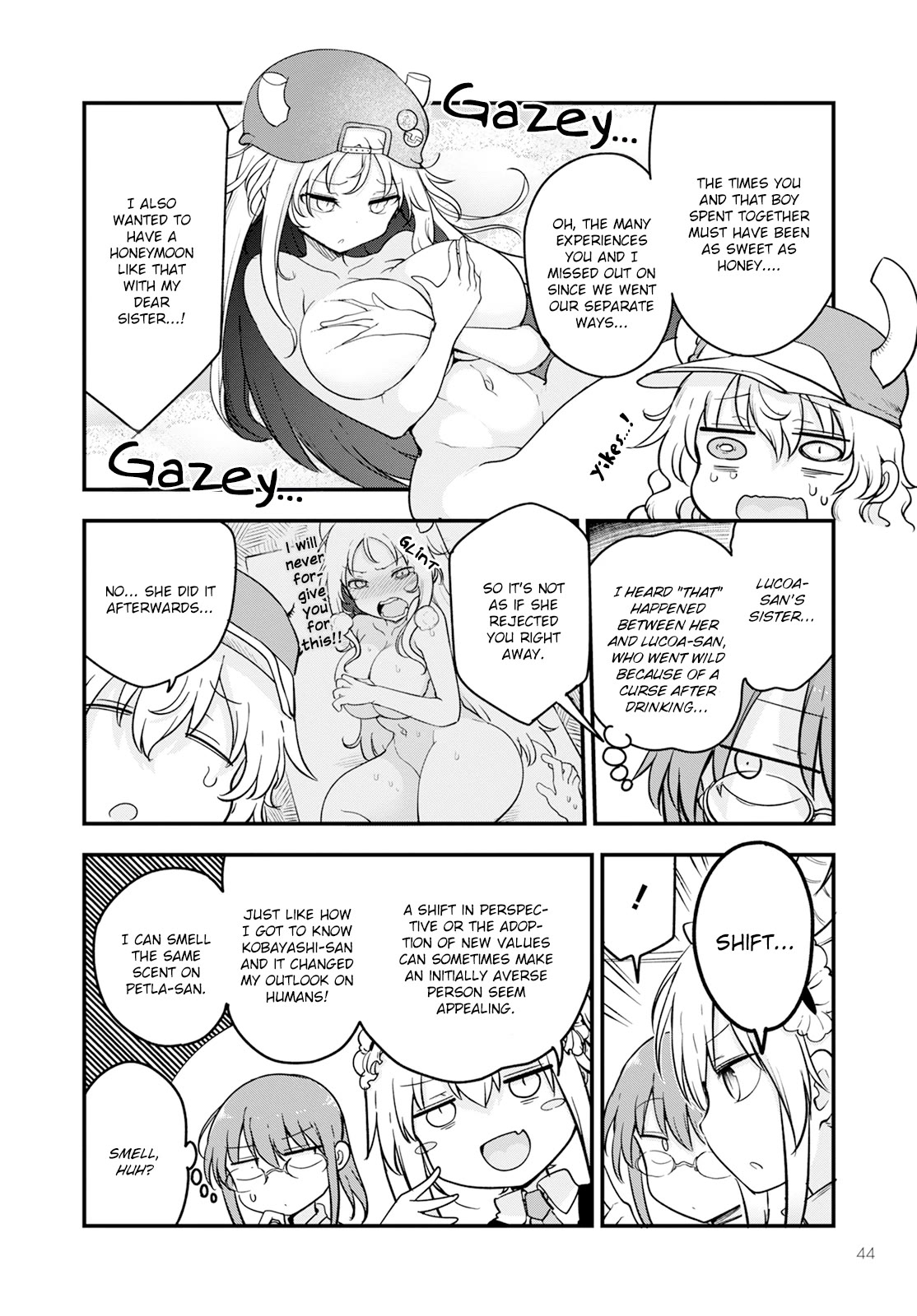 Miss Kobayashi's Dragon Maid: Ilulu Doesn't Understand Love chapter 137 page 8