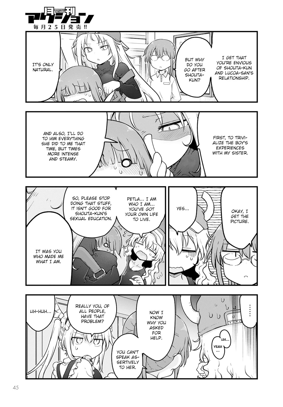 Miss Kobayashi's Dragon Maid: Ilulu Doesn't Understand Love chapter 137 page 9
