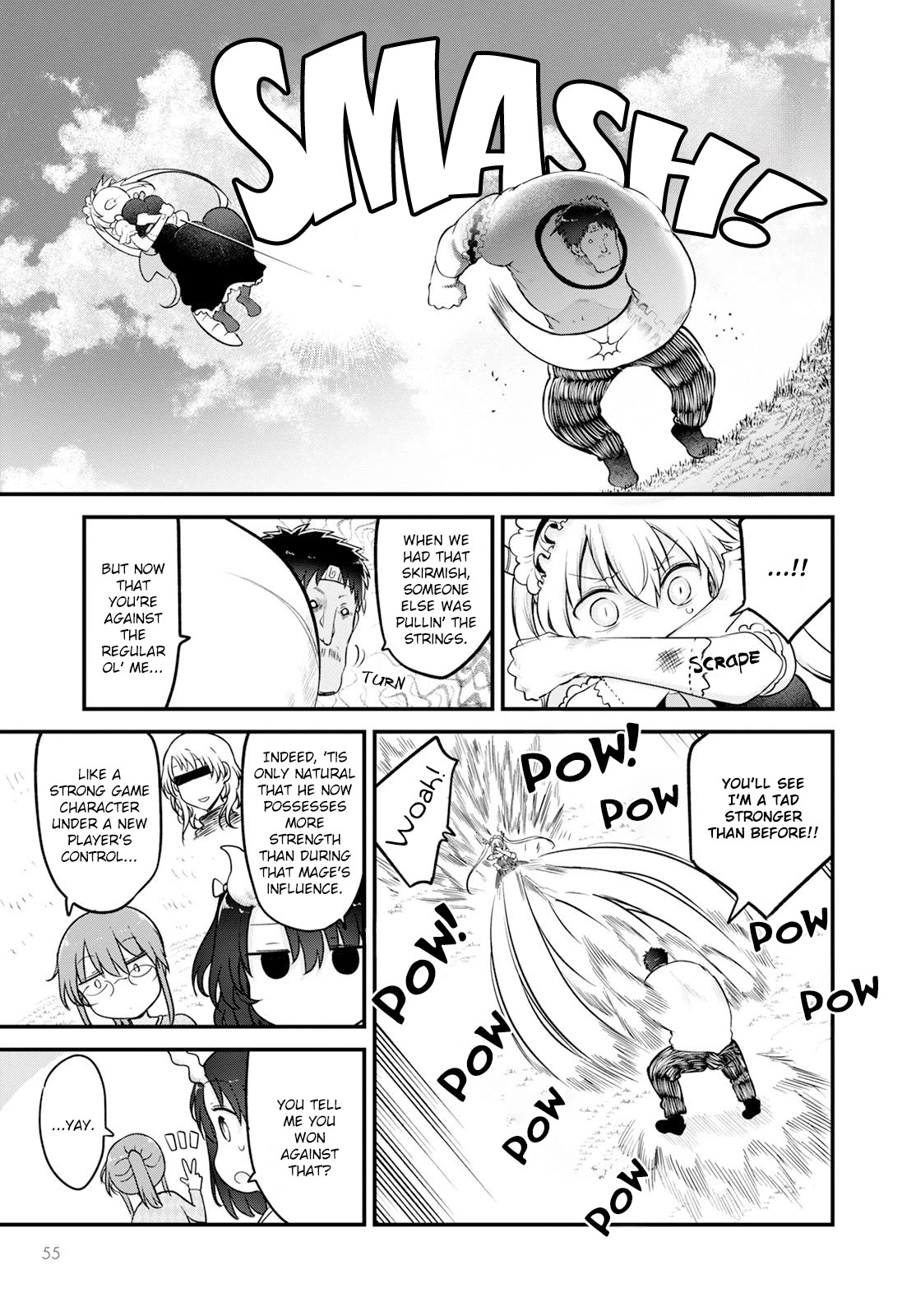 Miss Kobayashi's Dragon Maid: Ilulu Doesn't Understand Love chapter 139 page 3