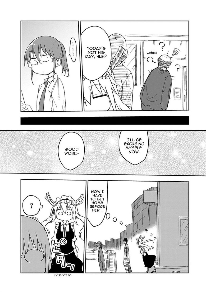 Miss Kobayashi's Dragon Maid: Ilulu Doesn't Understand Love chapter 14 page 8