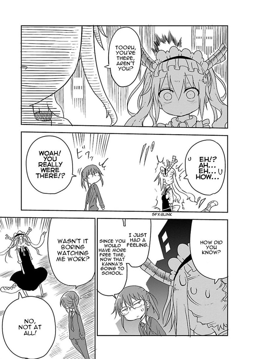 Miss Kobayashi's Dragon Maid: Ilulu Doesn't Understand Love chapter 14 page 9