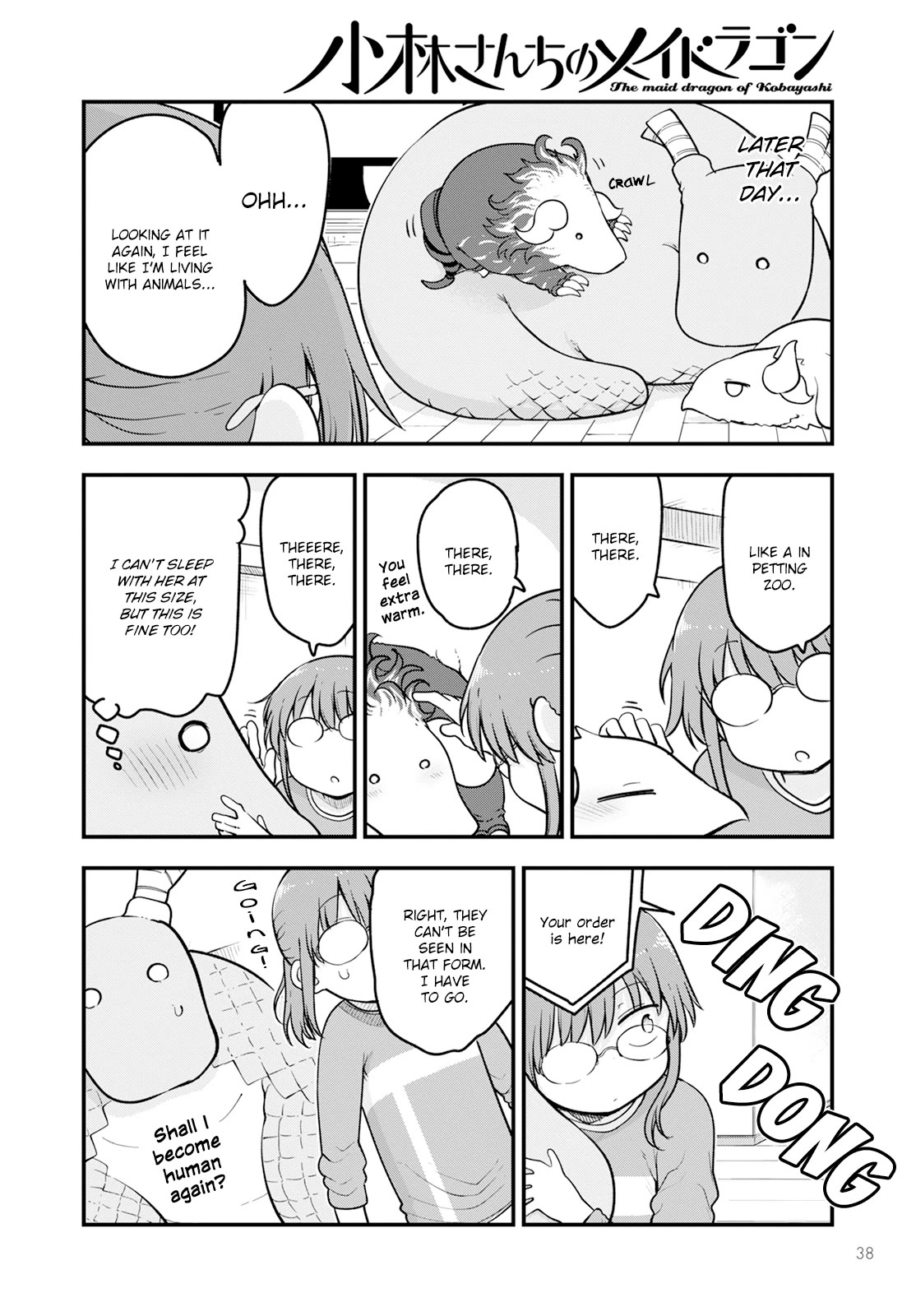 Miss Kobayashi's Dragon Maid: Ilulu Doesn't Understand Love chapter 140 page 8