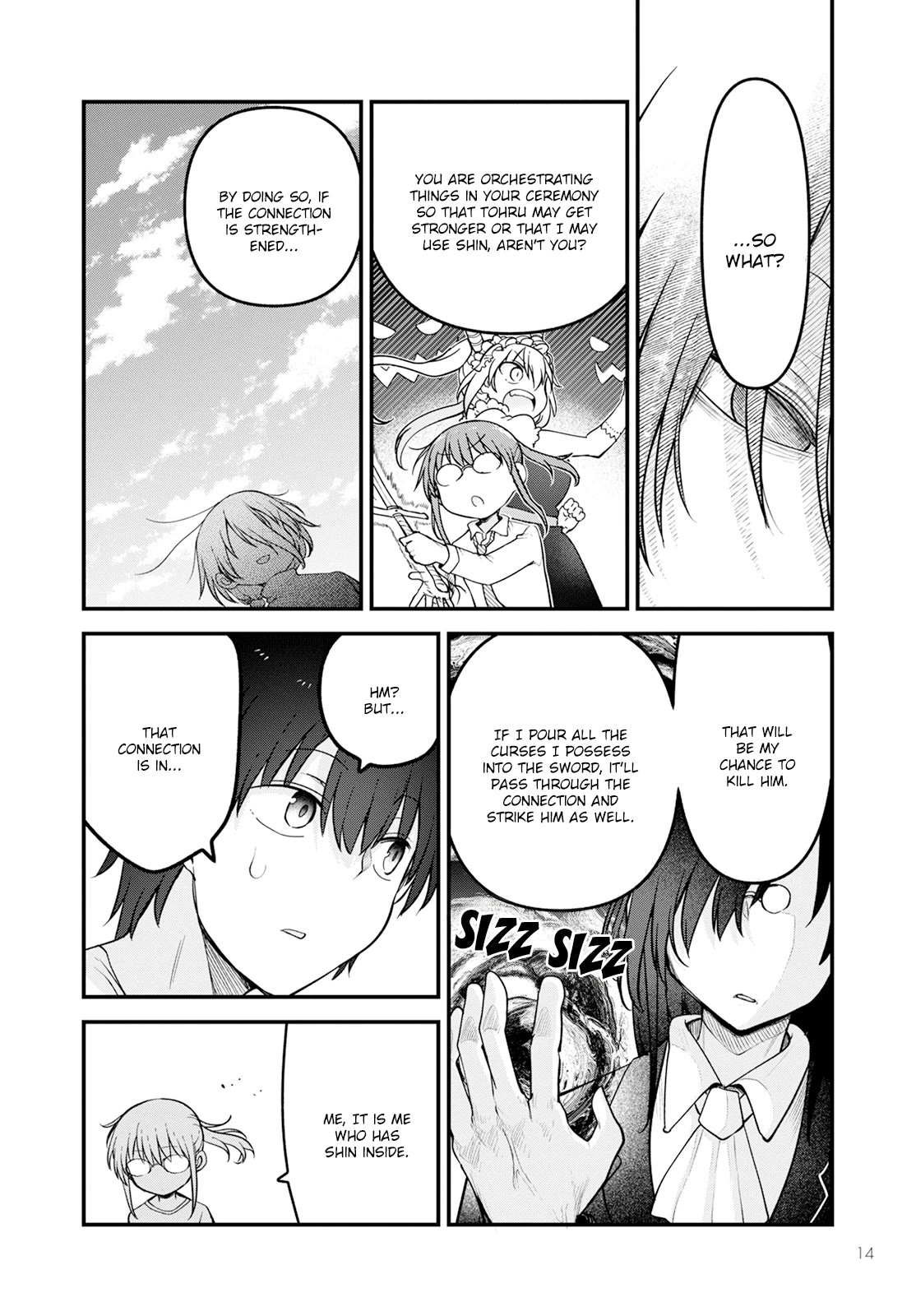 Miss Kobayashi's Dragon Maid: Ilulu Doesn't Understand Love chapter 141 page 8