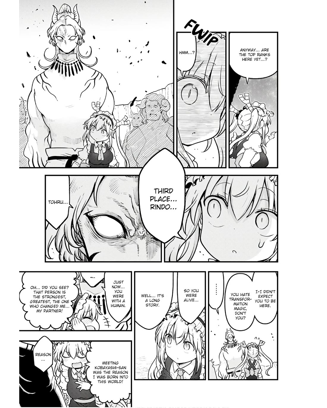 Miss Kobayashi's Dragon Maid: Ilulu Doesn't Understand Love chapter 142 page 11