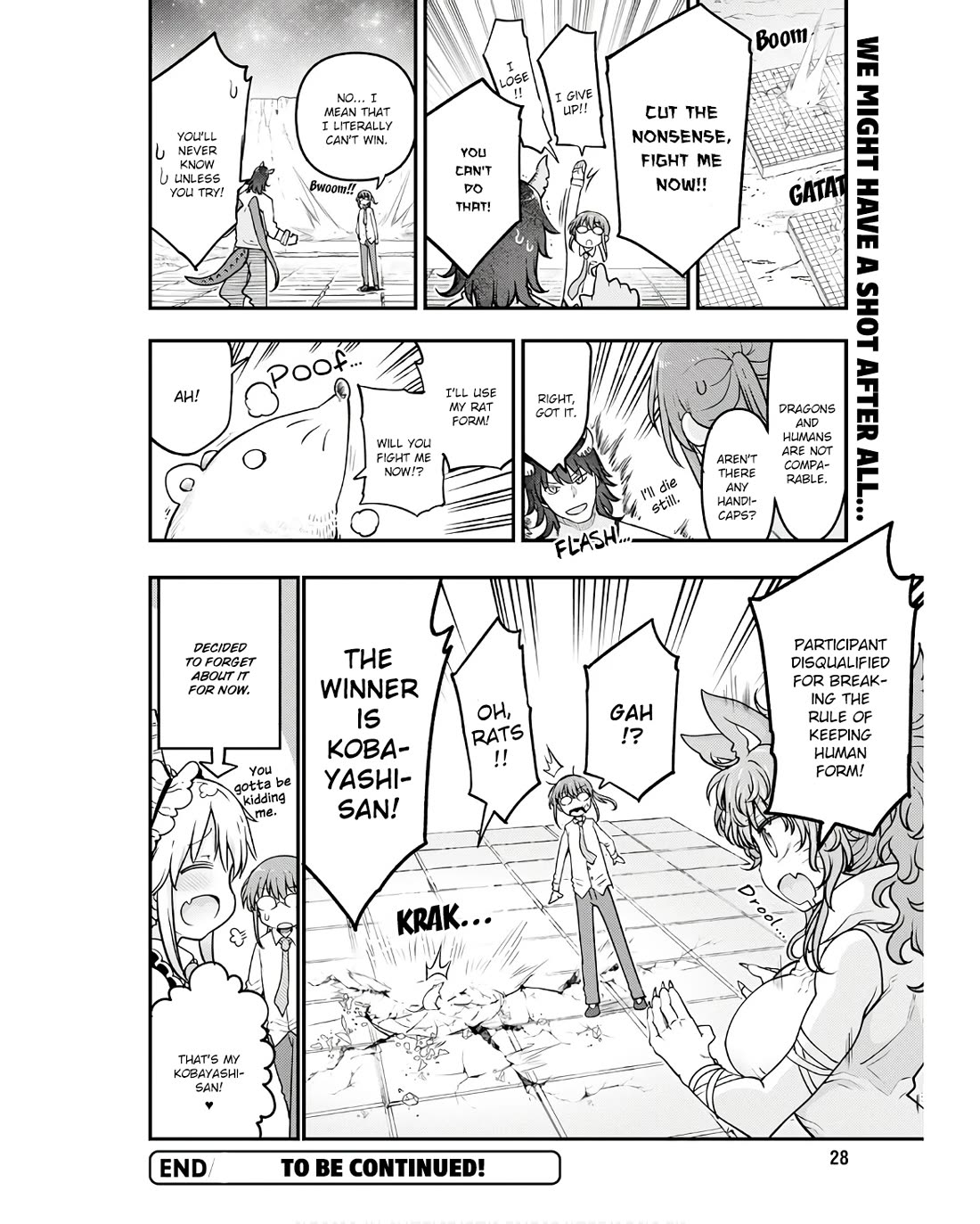 Miss Kobayashi's Dragon Maid: Ilulu Doesn't Understand Love chapter 142 page 14