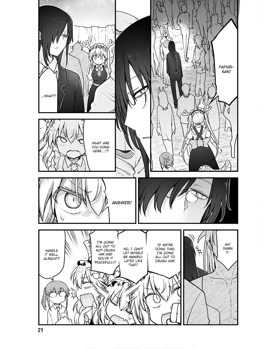 Miss Kobayashi's Dragon Maid: Ilulu Doesn't Understand Love chapter 142 page 7