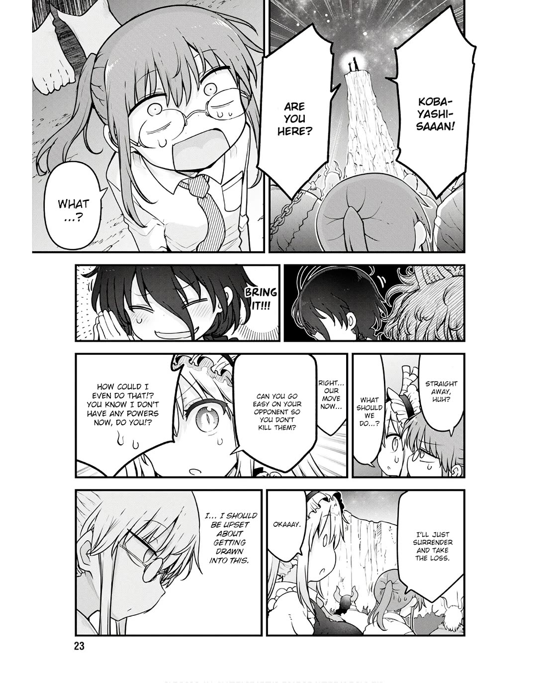 Miss Kobayashi's Dragon Maid: Ilulu Doesn't Understand Love chapter 142 page 9