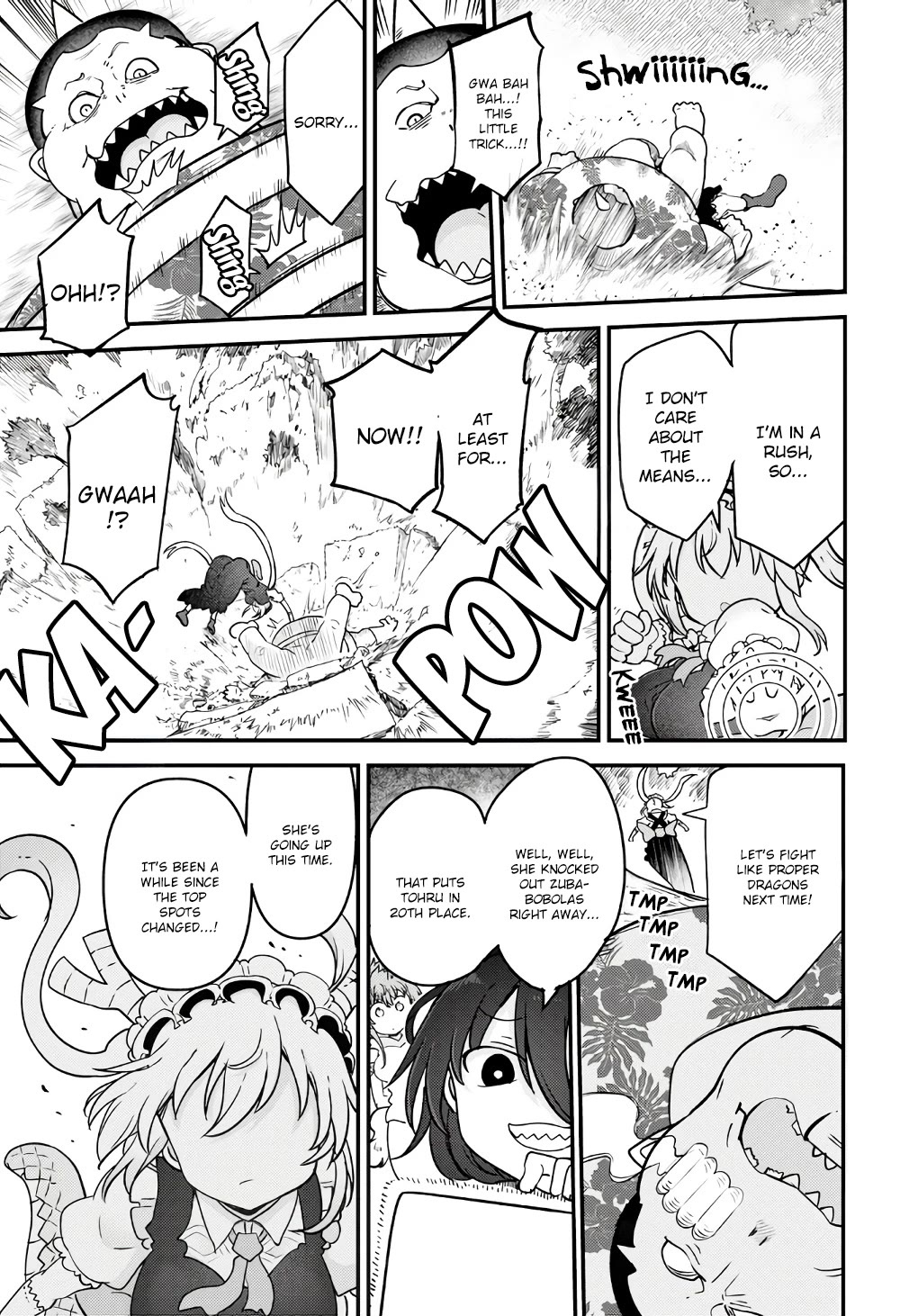 Miss Kobayashi's Dragon Maid: Ilulu Doesn't Understand Love chapter 143 page 12