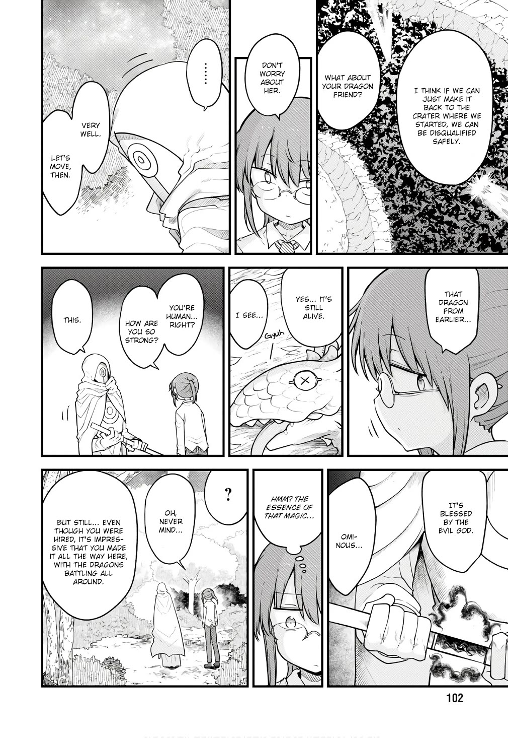 Miss Kobayashi's Dragon Maid: Ilulu Doesn't Understand Love chapter 144 page 8