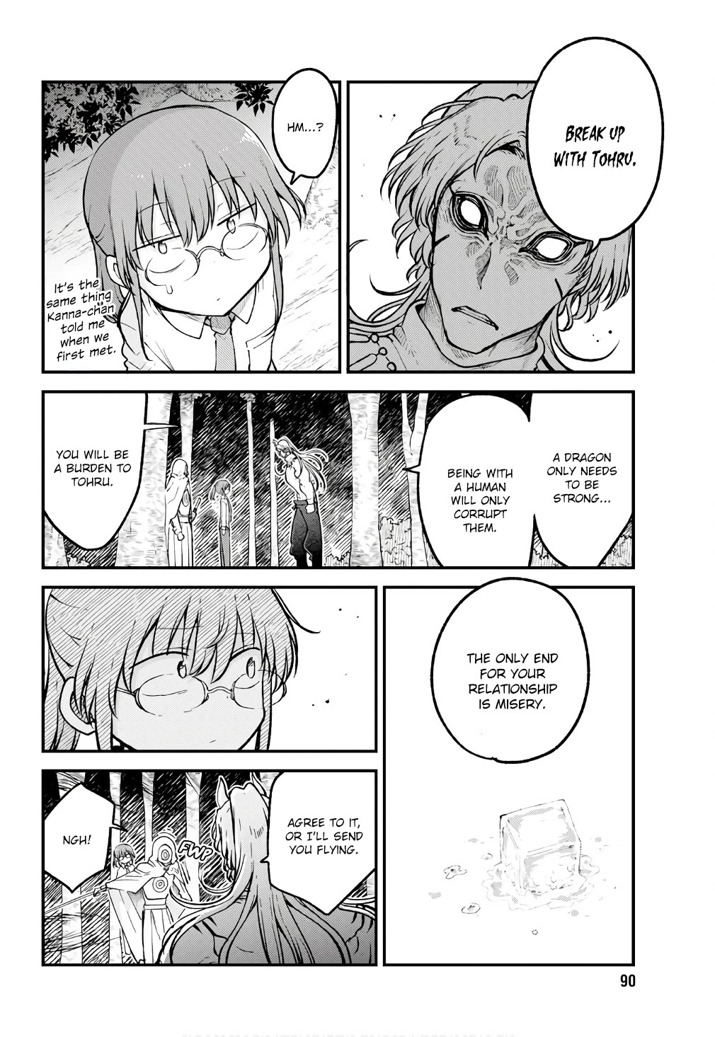 Miss Kobayashi's Dragon Maid: Ilulu Doesn't Understand Love chapter 145 page 12