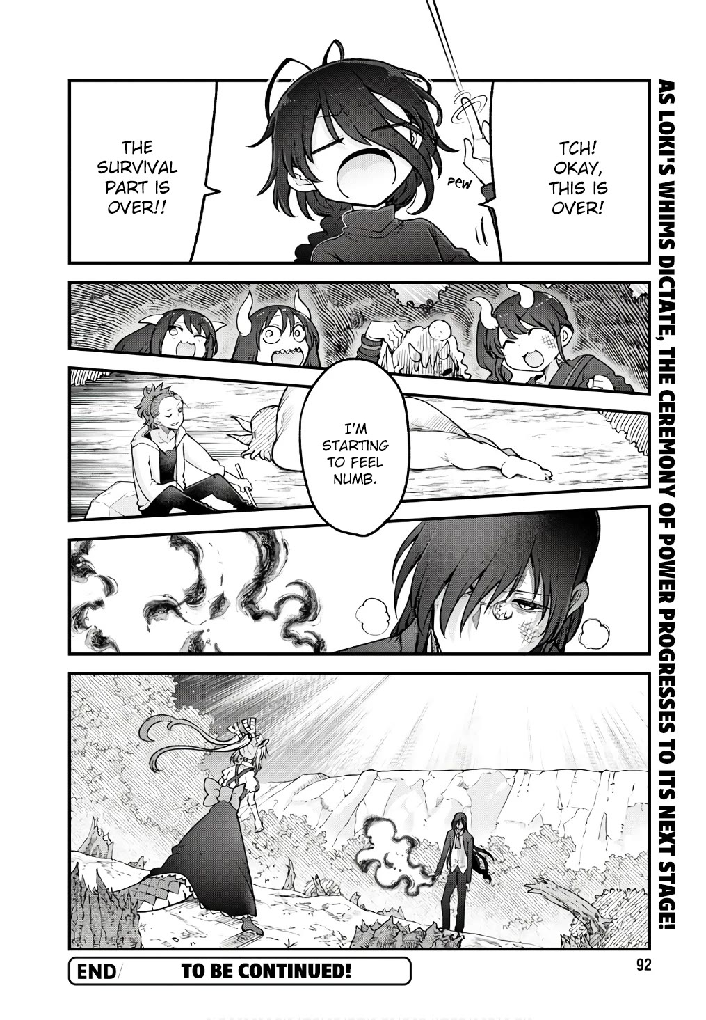 Miss Kobayashi's Dragon Maid: Ilulu Doesn't Understand Love chapter 145 page 14