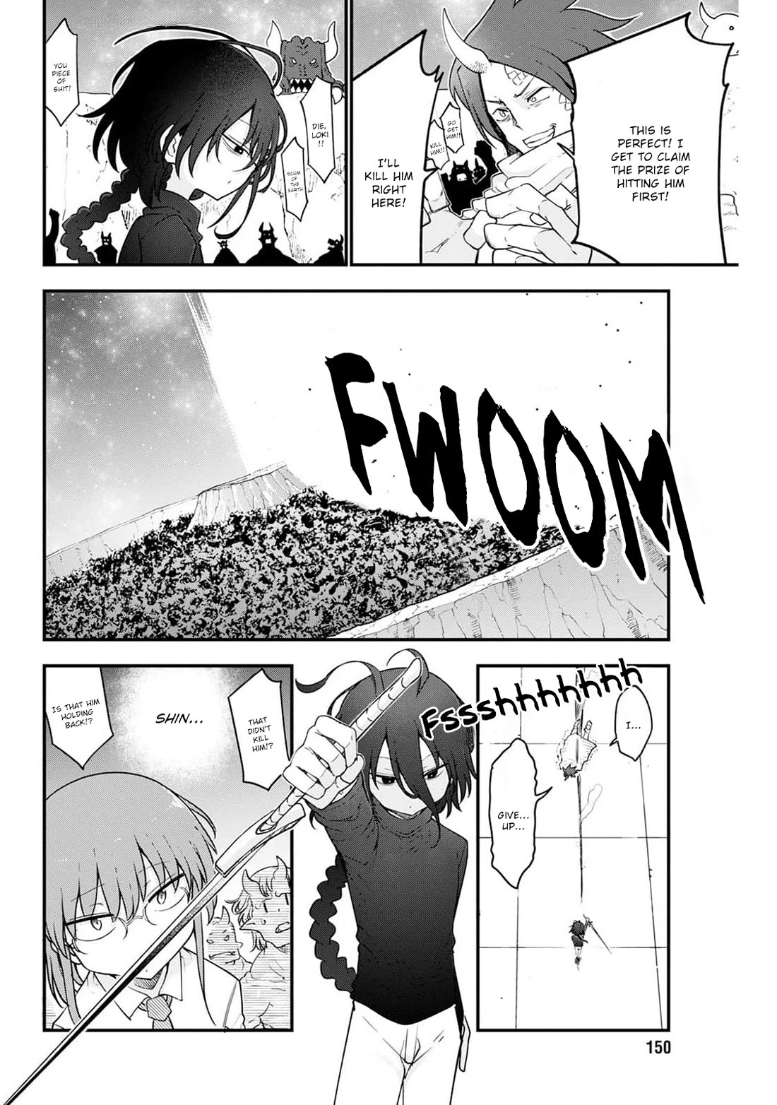 Miss Kobayashi's Dragon Maid: Ilulu Doesn't Understand Love chapter 147 page 2