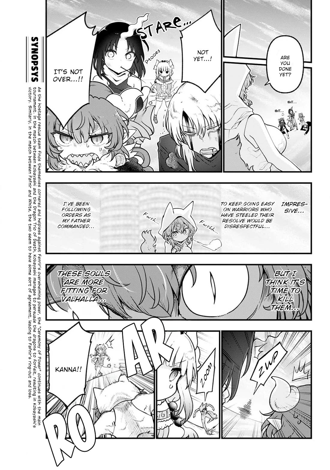 Miss Kobayashi's Dragon Maid: Ilulu Doesn't Understand Love chapter 147 page 3