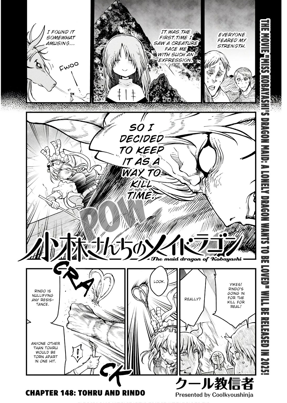 Miss Kobayashi's Dragon Maid: Ilulu Doesn't Understand Love chapter 148 page 2