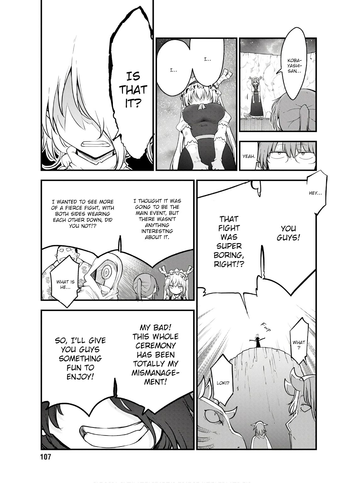Miss Kobayashi's Dragon Maid: Ilulu Doesn't Understand Love chapter 149 page 11