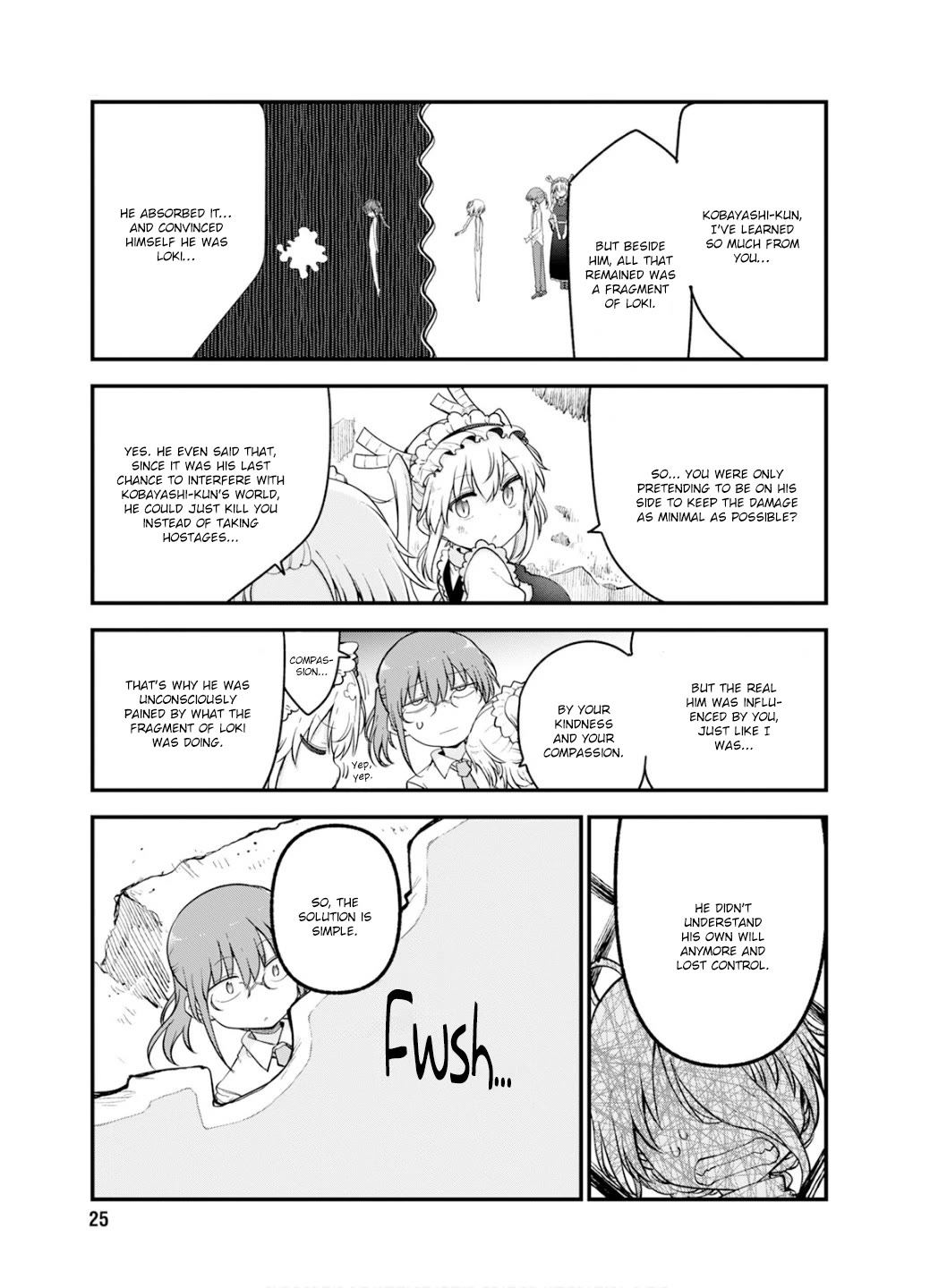 Miss Kobayashi's Dragon Maid: Ilulu Doesn't Understand Love chapter 150 page 14