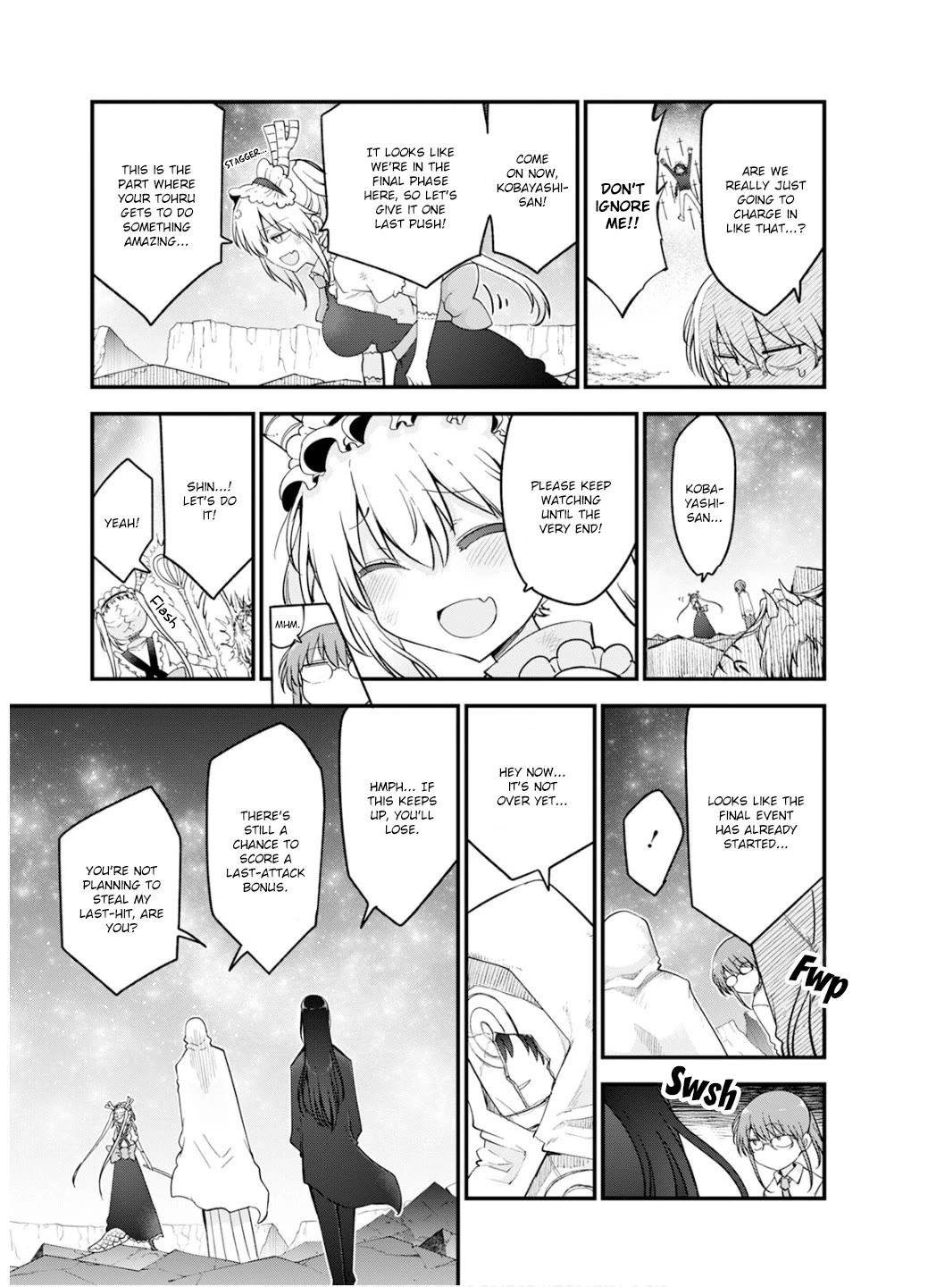 Miss Kobayashi's Dragon Maid: Ilulu Doesn't Understand Love chapter 150 page 16