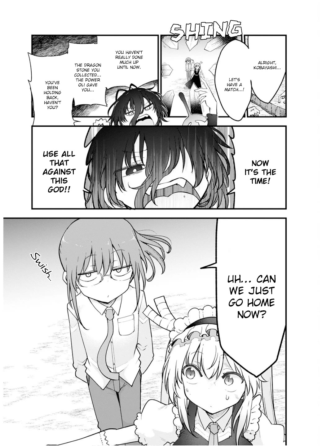 Miss Kobayashi's Dragon Maid: Ilulu Doesn't Understand Love chapter 150 page 2