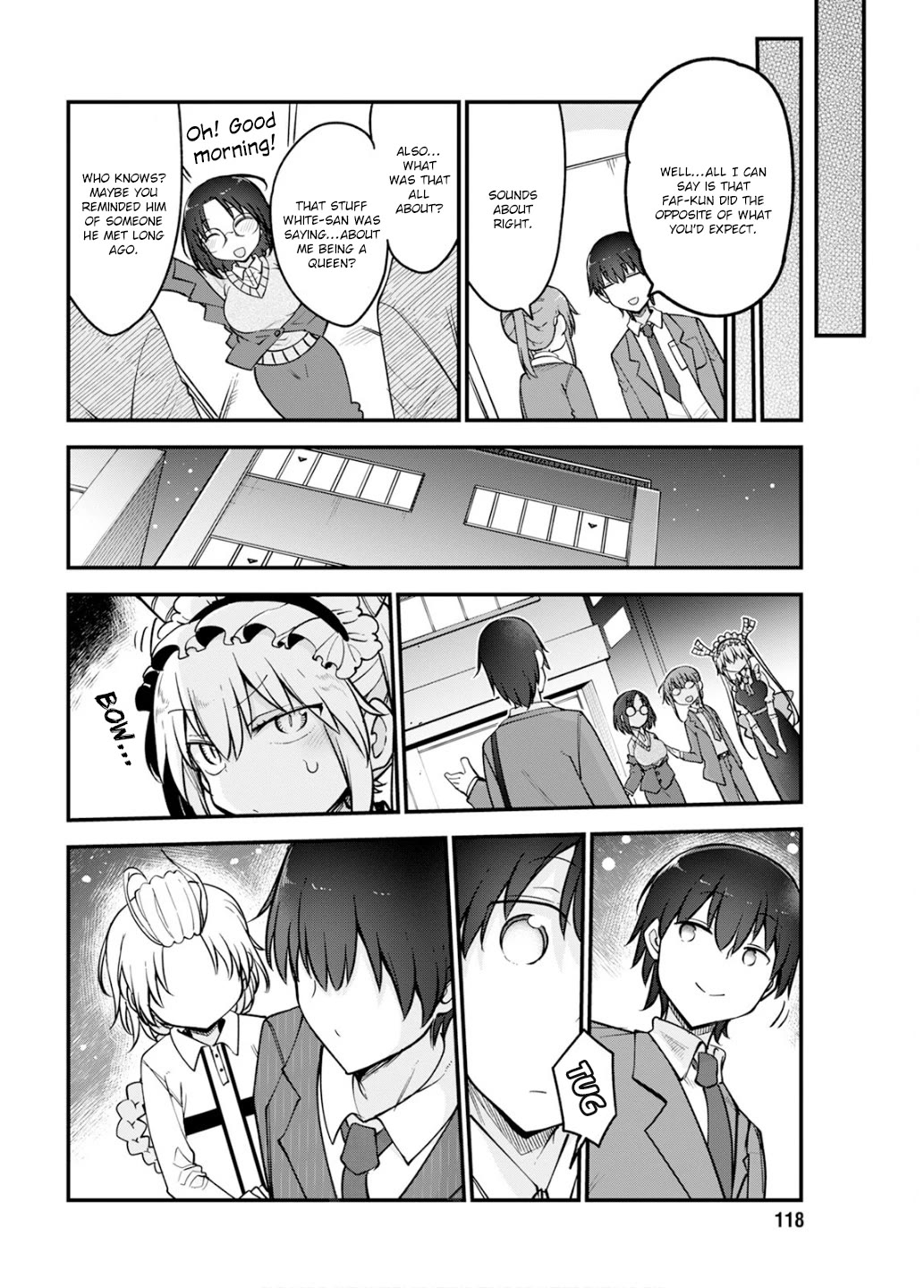 Miss Kobayashi's Dragon Maid: Ilulu Doesn't Understand Love chapter 152 page 12