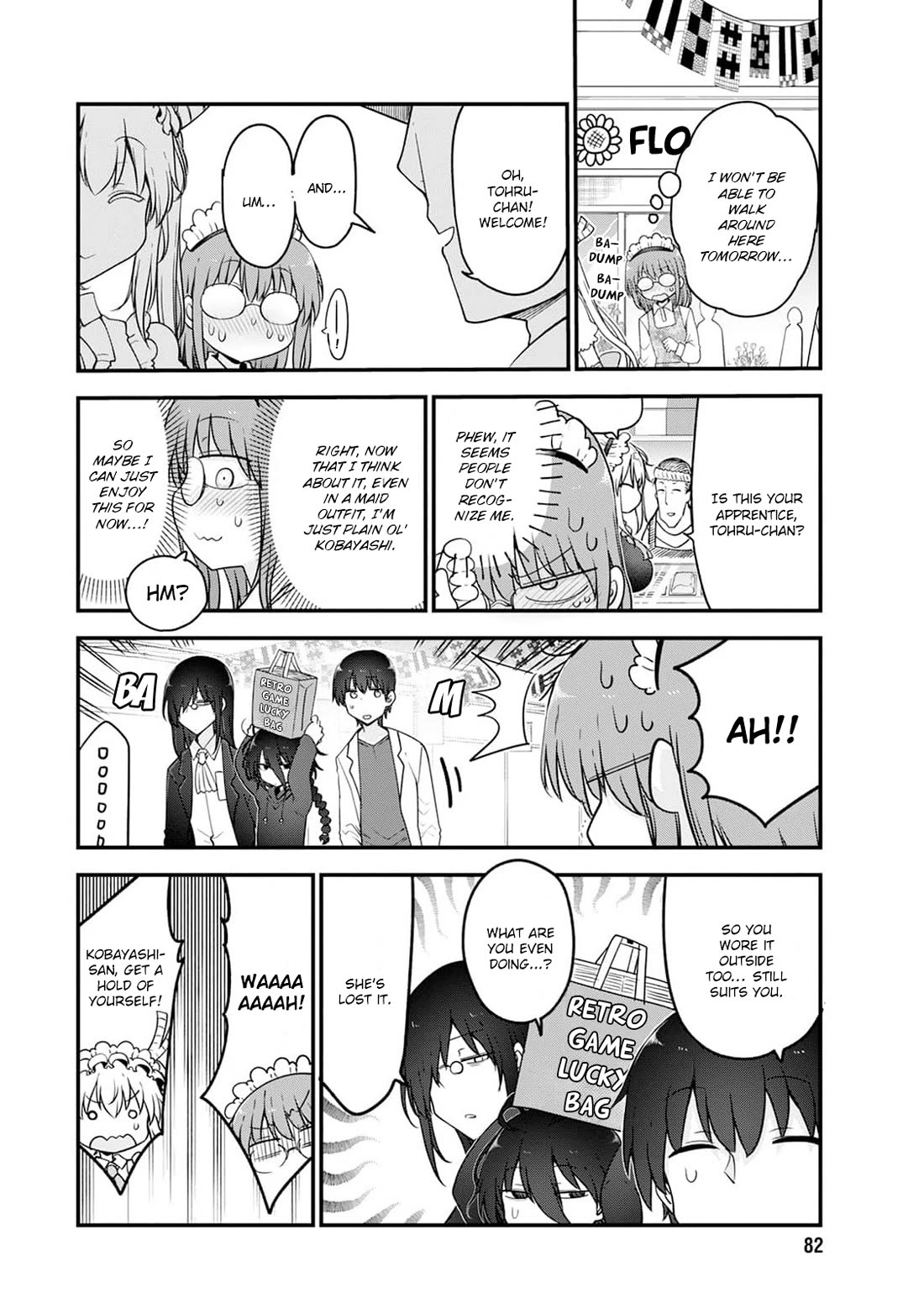 Miss Kobayashi's Dragon Maid: Ilulu Doesn't Understand Love chapter 153 page 12