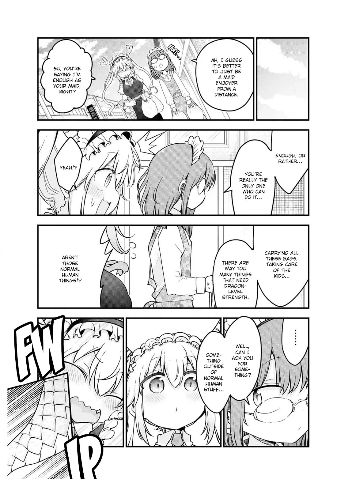Miss Kobayashi's Dragon Maid: Ilulu Doesn't Understand Love chapter 153 page 13