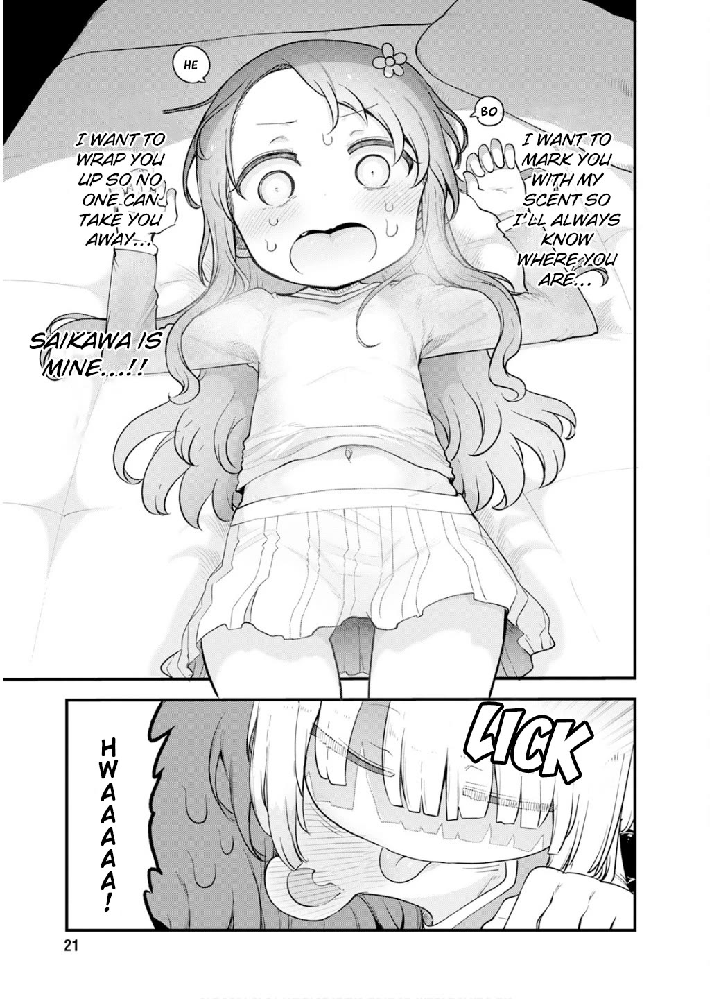 Miss Kobayashi's Dragon Maid: Ilulu Doesn't Understand Love chapter 155 page 10