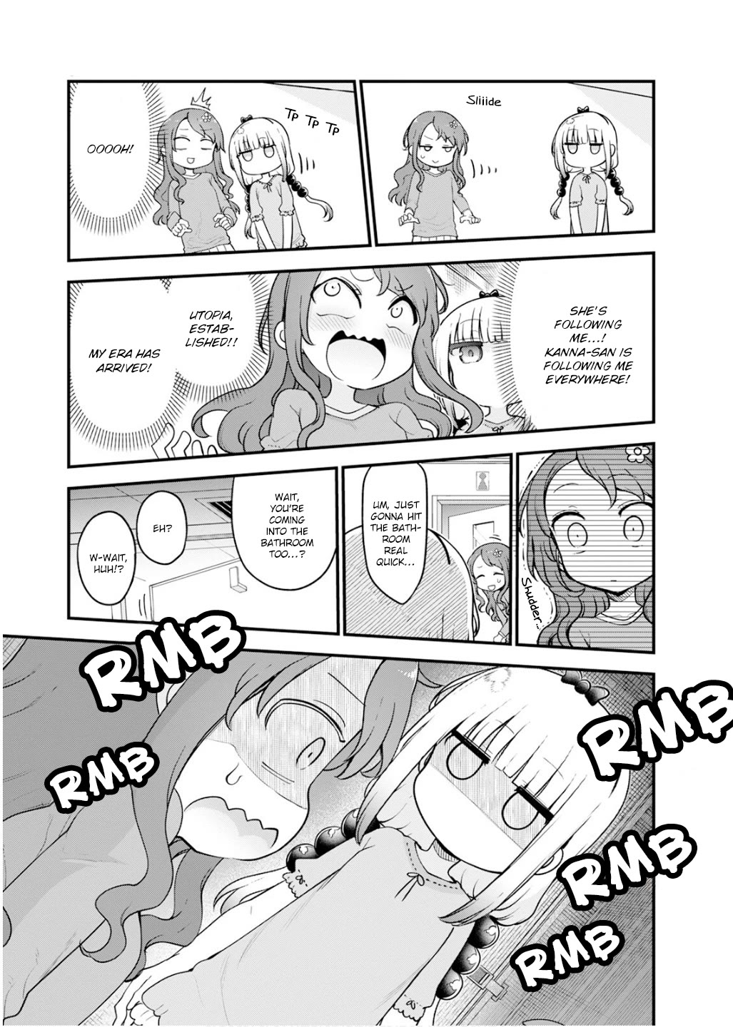 Miss Kobayashi's Dragon Maid: Ilulu Doesn't Understand Love chapter 155 page 4