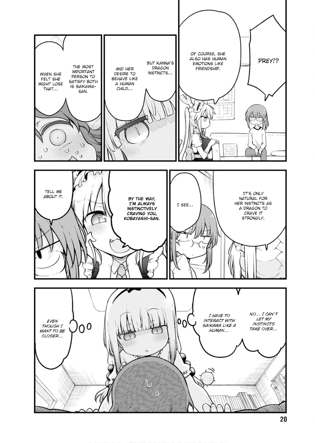 Miss Kobayashi's Dragon Maid: Ilulu Doesn't Understand Love chapter 155 page 9