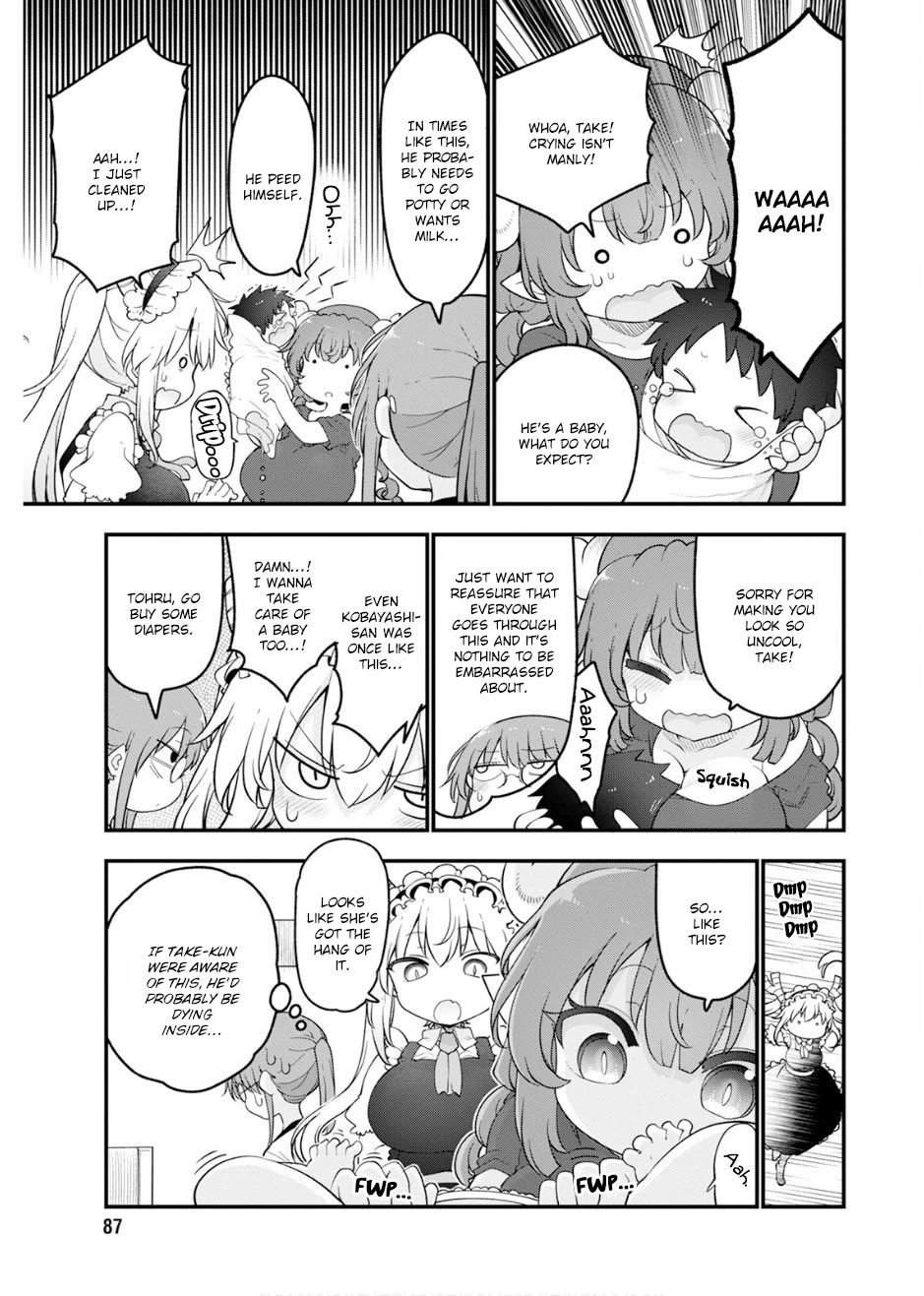 Miss Kobayashi's Dragon Maid: Ilulu Doesn't Understand Love chapter 156 page 5
