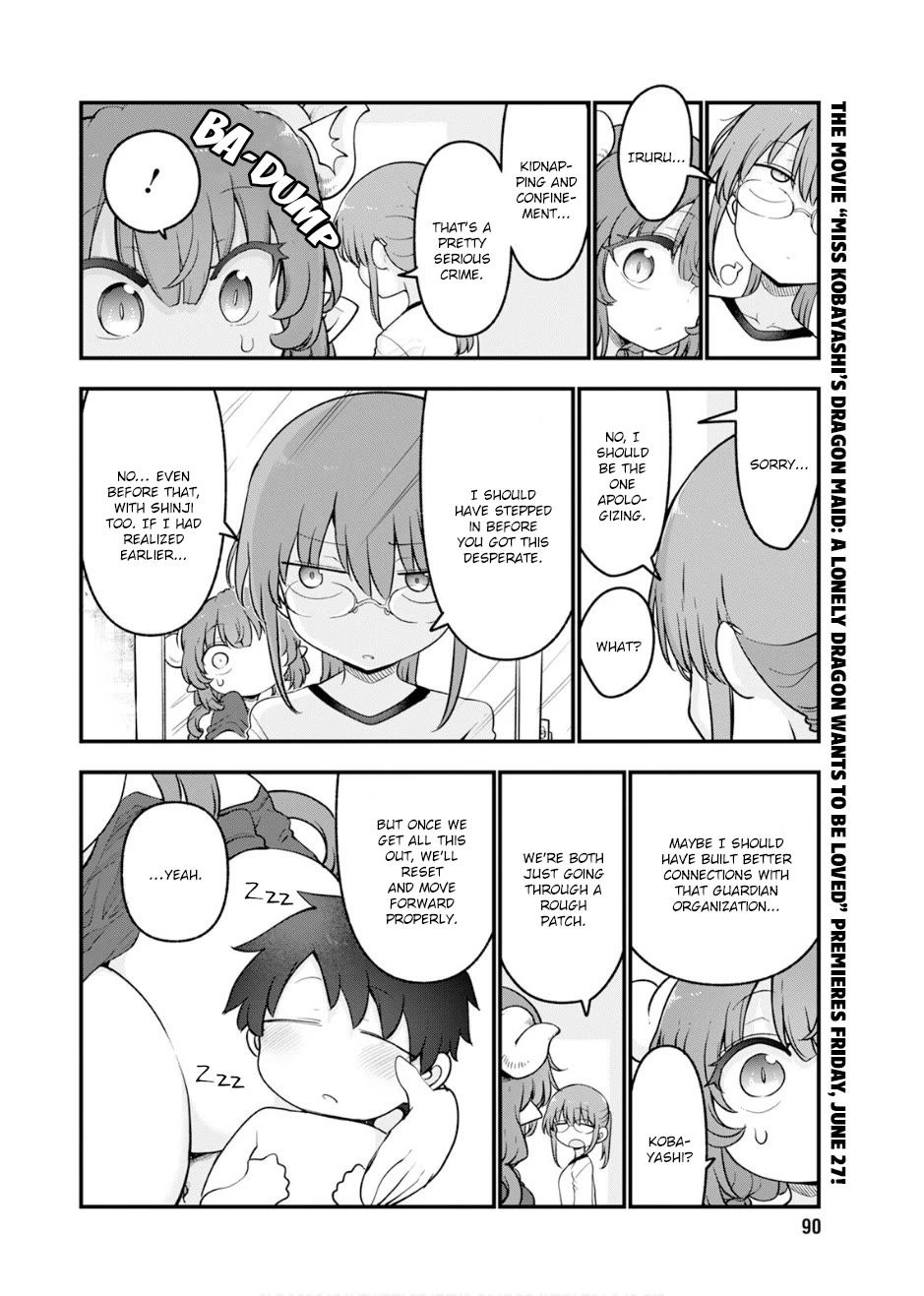 Miss Kobayashi's Dragon Maid: Ilulu Doesn't Understand Love chapter 156 page 8